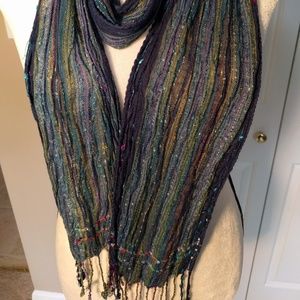 3 for $12 Sale! Blue and Green Scarf